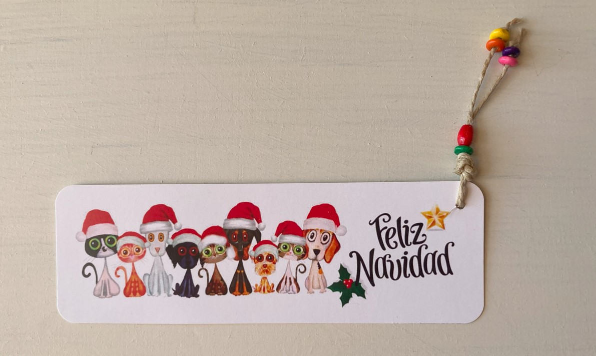 24 Marcapáginas Navideños Rasca Y Colorea – Con Lápices De Madera Y Cintas De Colores – Regalo Creativo Para Niños Y Niñas